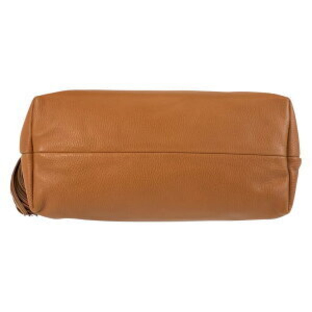 Gucci Bamboo Shoulder Bag Brown Tassel Tote Leather - Picture 10 of 10